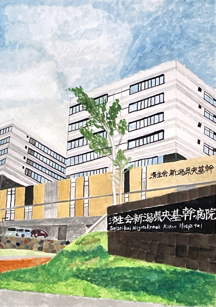 「明日への命を繋ぐ基幹病院」嵐南小学校　６年　八木　紬季
