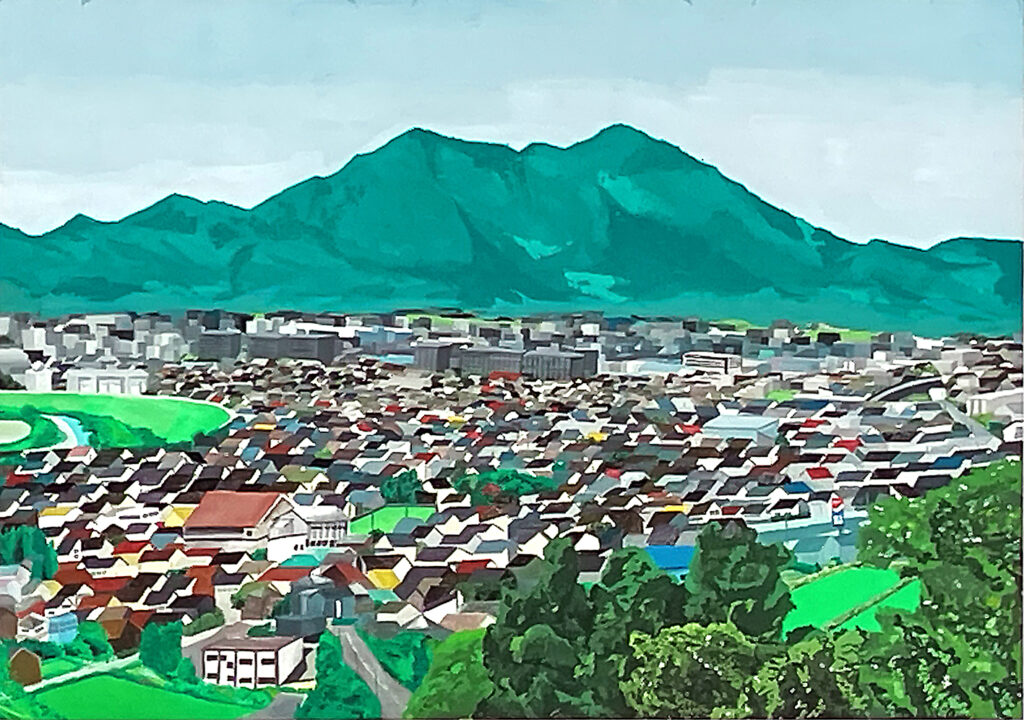 「大崎山から見た三条市」第二中学校　３年　知野　瑞生