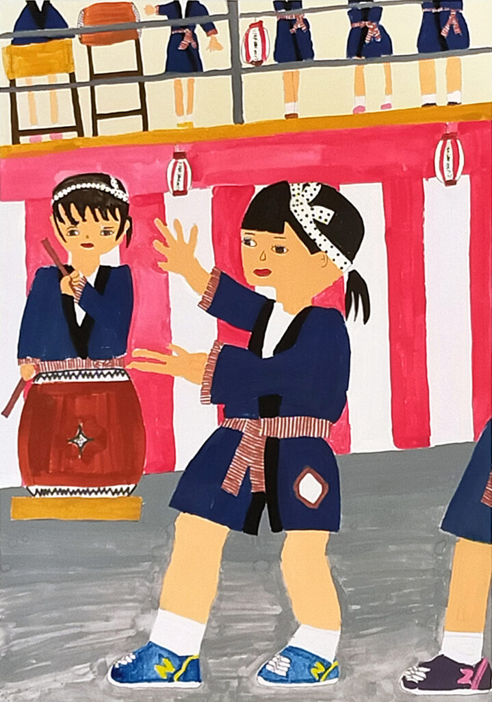 「たこばやしのおねえさん」裏館小学校　３年　山﨑　渚