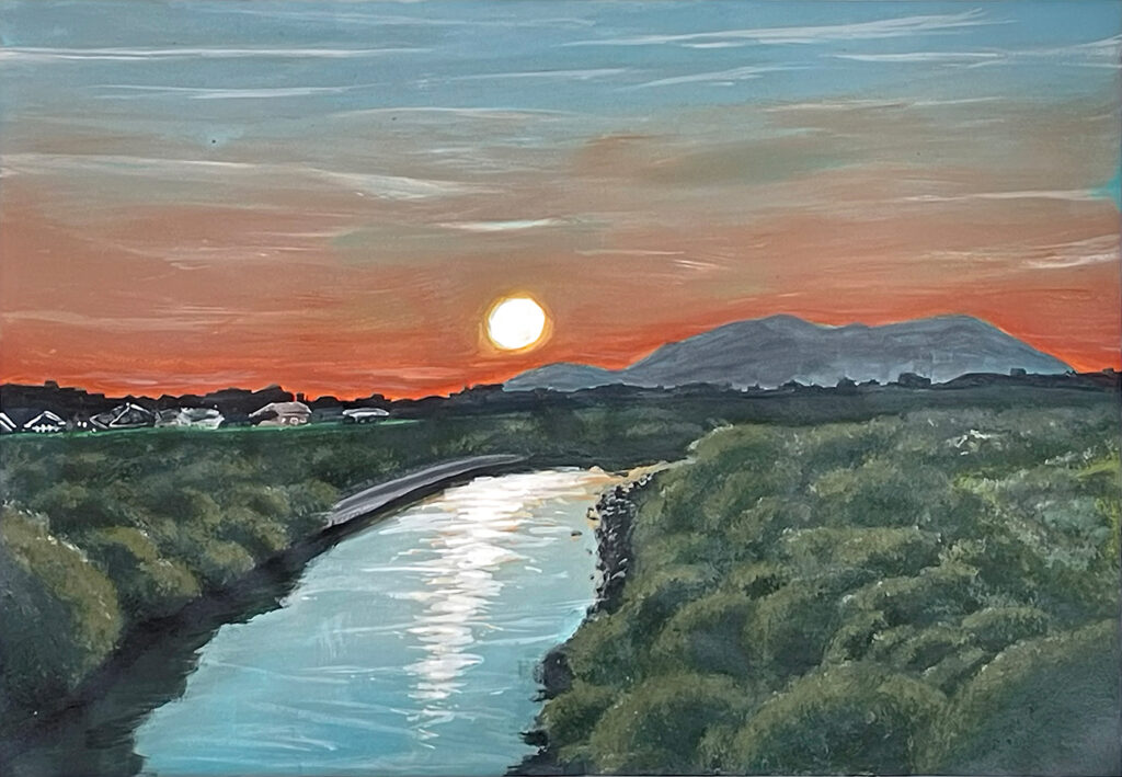 三条信用金庫理事長賞「初心に戻ろう」第一中　3年　石月　ひばり